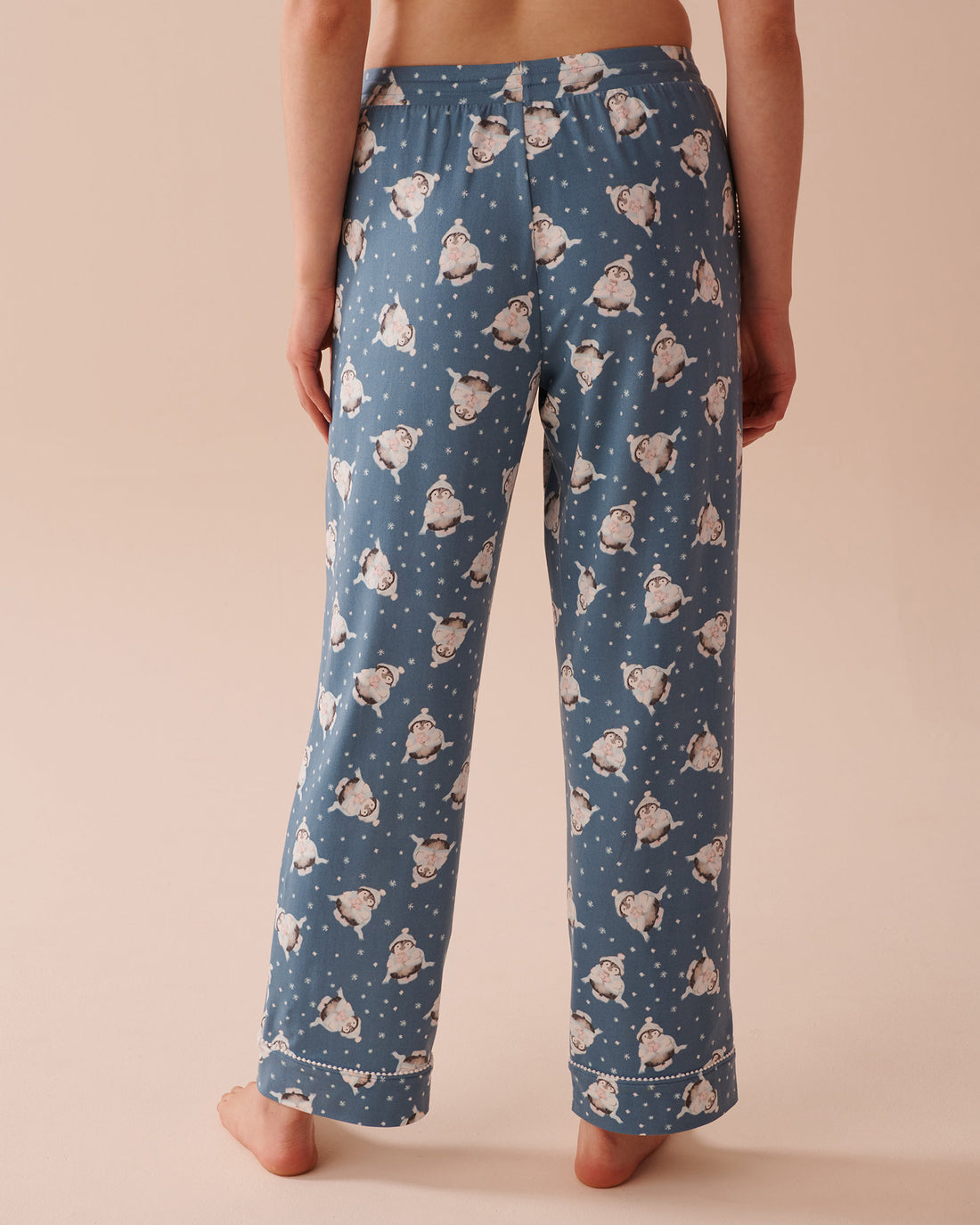 Penguin Print Super Soft Pajama Pants_40200639_P40390_02