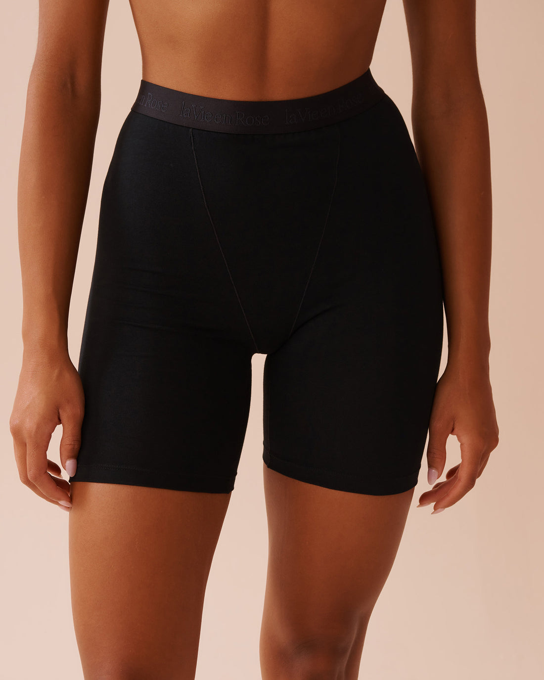 La Vie en Rose_Cotton Biker Style Pajama Shorts_40200665_00001_01