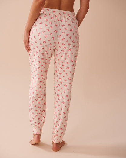 La Vie en Rose_Rose Print Super Soft Jogger Pajama Pants_40200674_P20065_02