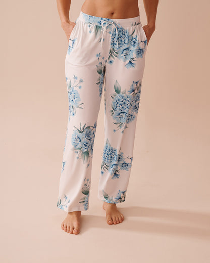 La Vie en Rose_Hydrangea Print Super Soft Pajama Pants_40200694_P10483_01