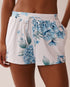 La Vie en Rose_Hydrangea Print Super Soft Pajama Shorts_40200695_P10483_01