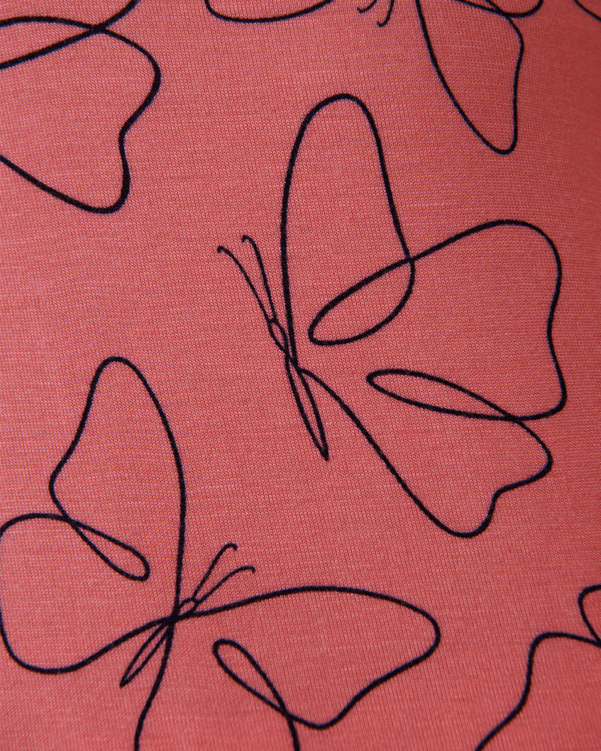 La Vie en Rose_Butterfly Print Soft Jersey Pajama Capris_40200709_P60350_03