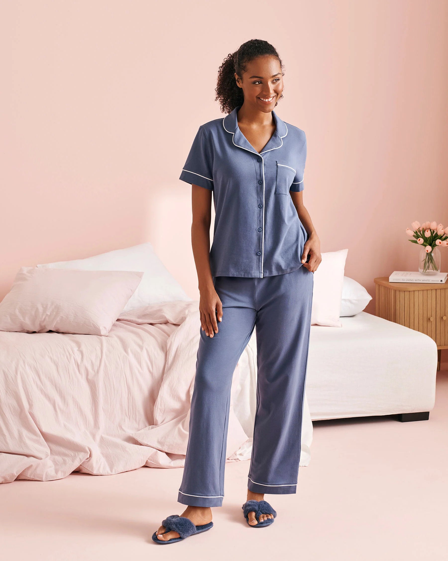 La Vie en Rose_Cotton Pajama Pants_40200719_40038_01