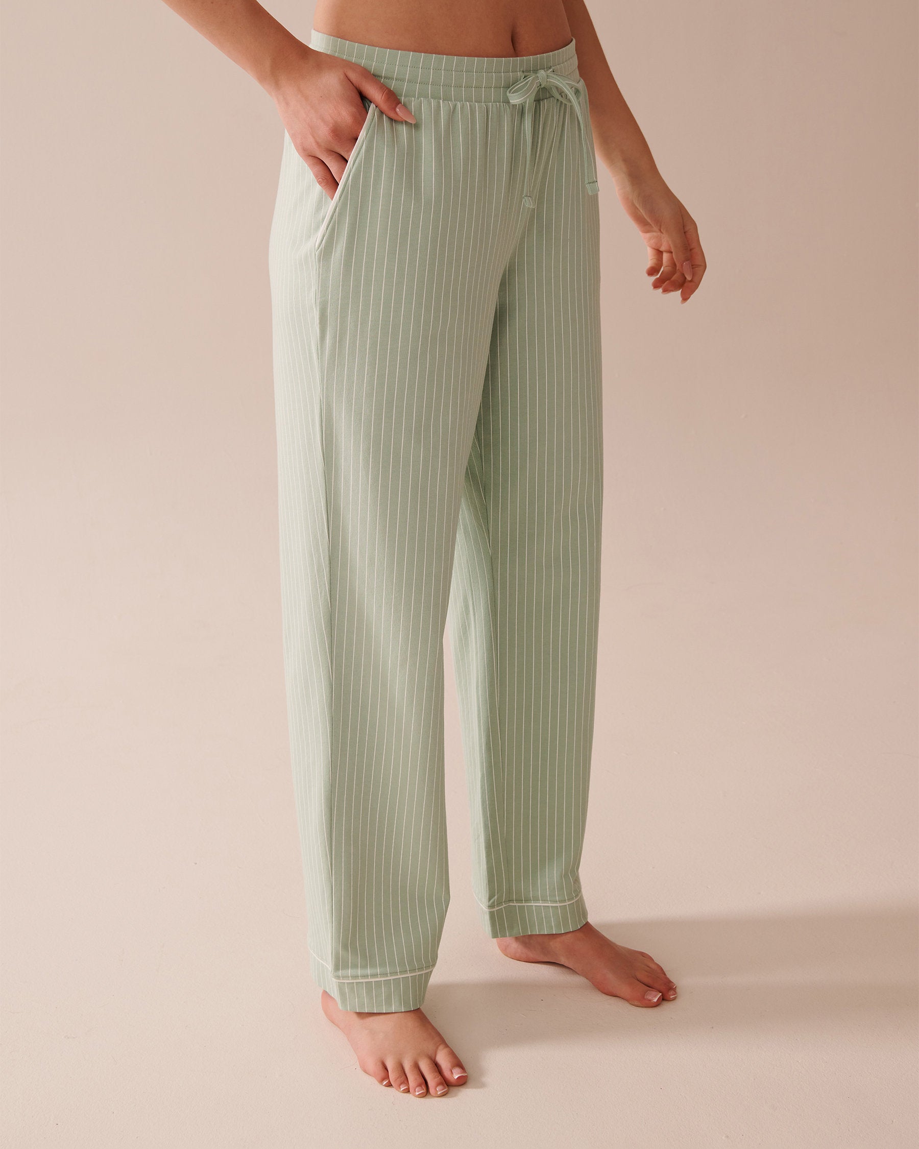 La Vie en Rose_Cotton Pajama Pants_40200719_P30118_01
