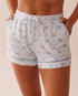 La Vie en Rose_Crab Print Super Soft Pajama Shorts_40200727_P40443_01