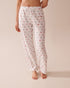 La Vie en Rose_Snail Print Lace Trim Super Soft Pajama Pants_40200729_P10496_01