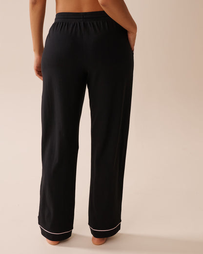 La Vie en Rose_Black Beauty_Cotton Pajama Pants_40200751_00001_02