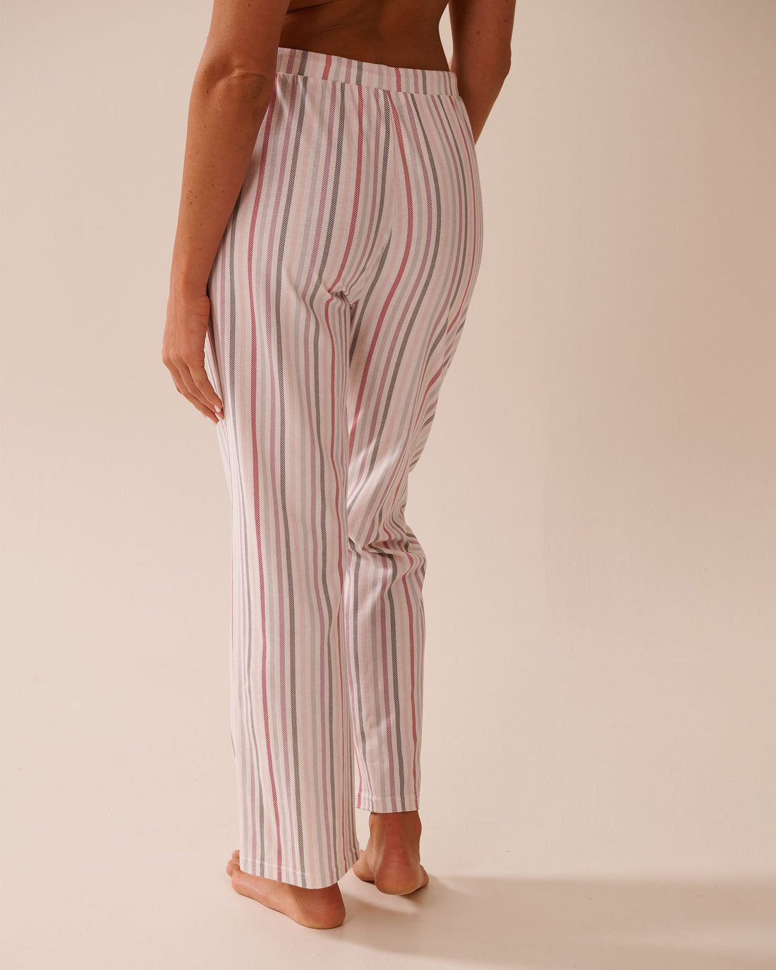La Vie en Rose_Snow White Multistripe_Multistripe Print Cotton Pyjama Pants_40200756_P10517_02