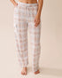 La Vie en Rose_Baby Blue Plaid_Baby Blue Plaid Cargo Pajama Pants_40200761_P40484_01