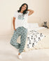 La Vie en Rose_Gray Mist Racoon_Raccoon Print Super Soft Pajama Shorts_40200763_P40480_01