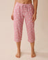 La Vie en Rose_Zephyr Coffee_Coffee Cup Print Super Soft Pajama Capris_40200766_P60400_01
