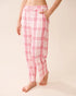 La Vie en Rose_Cherry Blossom Pink Plaid_Pink Plaid Super Soft Pajama Pants_40200795_P60427_01