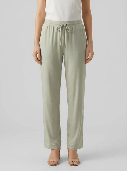 La Vie en Rose Mineral Gray Mini Dot Women Cotton Pajama Pants SKU: 40200807_P30144 Image 00