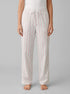 La Vie en Rose Snow White Rosette Stripe Women Rose Print Super Soft Pajama Pants SKU: 40200809_P10575 Image 00