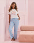 La Vie en Rose Windsurfer Rabbit Women Bunny Print Super Soft Pajama Pants SKU: 40200809_P40532 Image 01