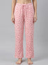 La Vie en Rose_Pink_Spa Time Teddy Print Super Soft Pajama Pants_40200812_P60440_00