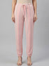La Vie en Rose Crystal Rose Multi Stripe Women Pink Stripe Cotton Jogger Pajama Pants SKU: 40200816_P60456 Image 00