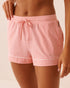 La Vie en Rose Pink Icing Mix Women Essential Breathable Cotton Pajama Shorts SKU: 40200832_60233 Image 01