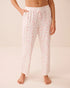 La Vie en Rose Snow White Lobster Women Lobster Floral Print Super Soft Pajama Pants SKU: 40200843_P10606 Image 01