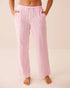 La Vie en Rose Festival Bloom Women Cotton Eyelet Pajama Pants SKU: 40200854_60244 Image 01