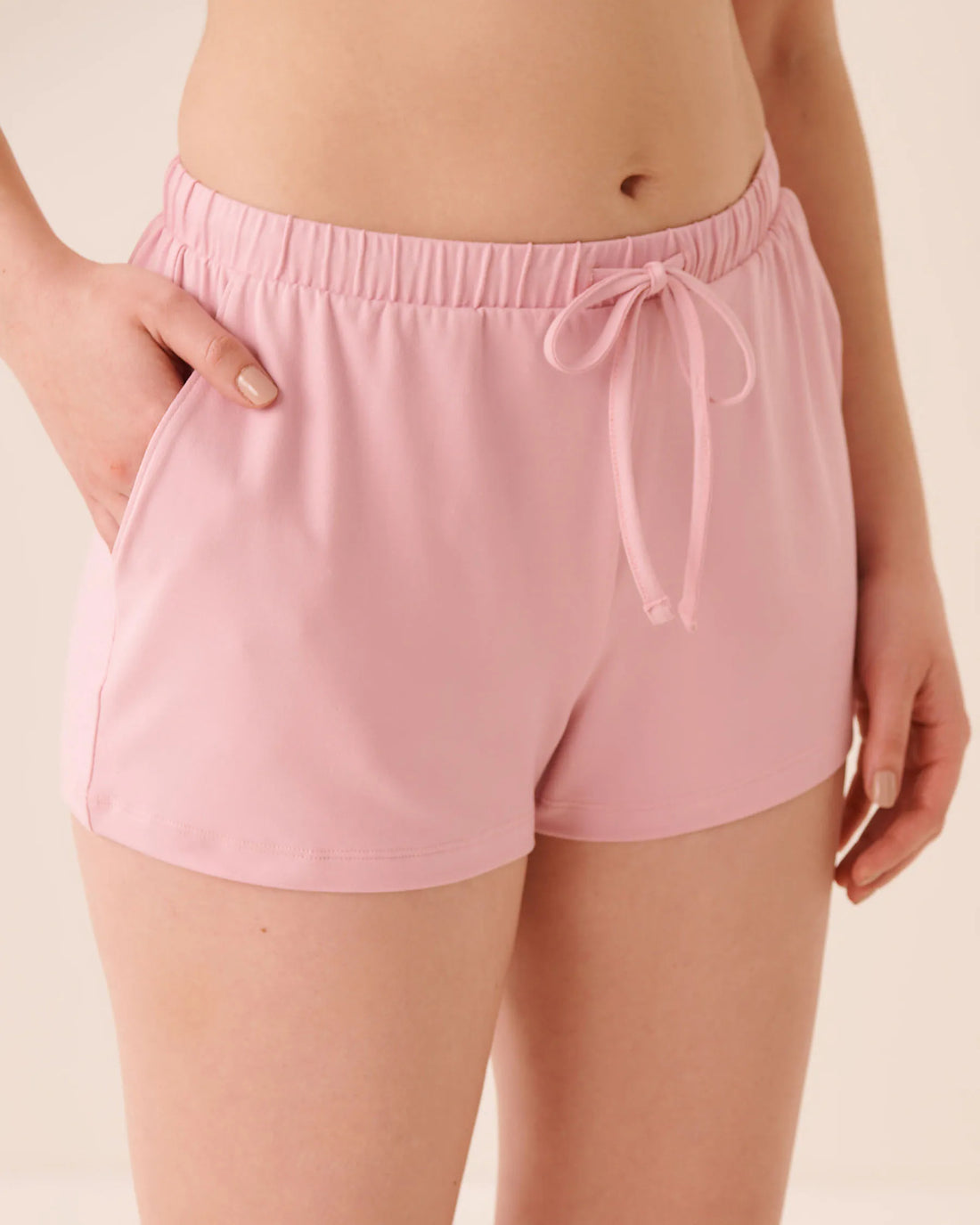 La Vie en Rose Pink Nectar Women Super Soft Pajama Shorts SKU: 40200860_60036 Image 01