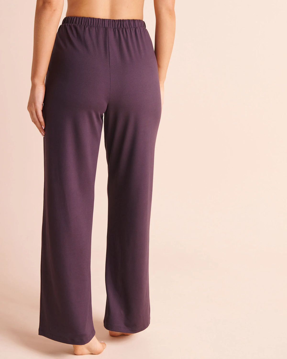 La Vie en Rose Plum Perfect Women Super Soft Pajama Pants SKU: 40200887_50103 Image 02