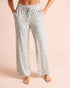 La Vie en Rose Green Milieu Gingham Chickens Women Chicken Gingham Print Super Soft Pajama Pants SKU: 40200889_P30168 Image 01