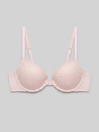 Women Secret Fuchsia Women BEAUTIFUL Pink Classic Lace Padded Bra in Different Cup Sizes SKU: 4023017_74 Image 00
