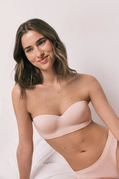 Women Secret Pink Women Pink Seamless Strapless Bra In Different Cup Sizes SKU: 4023374_71 Image 04