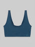 Women Secret Green Women Blue Plain Seamless Top SKU: 4023895_24 Image 00