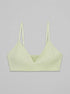 Women Secret Green Women Green Seamless Plain Triangle Top SKU: 4023901_25 Image 00