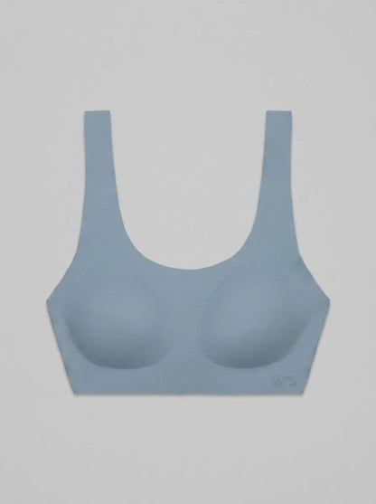 Women Secret Light Blue Women Blue Microfibre Plain Clean Cut Top SKU: 4023939_18 Image 00