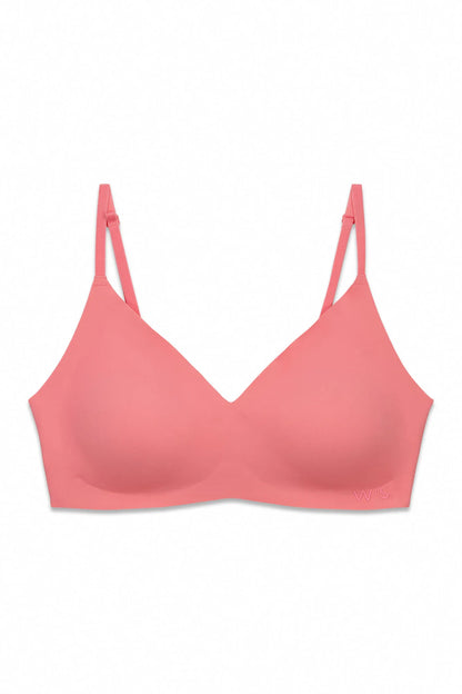 Women Secret Coral Women Coral Plain Clean Cut Triangular Top SKU: 4023945_63 Image 08