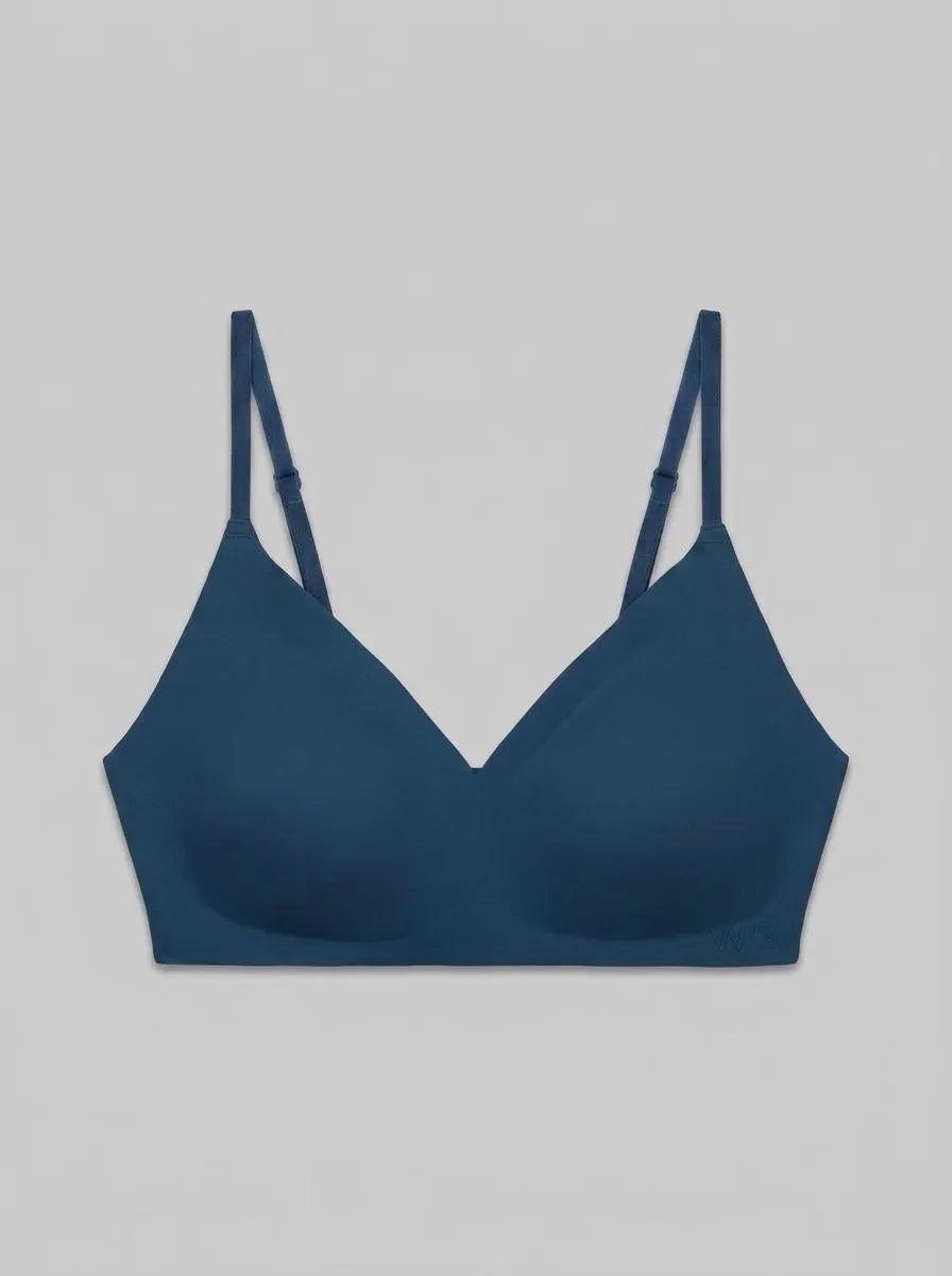 Women Secret Green Women Blue Plain Clean Cut Triangle Top SKU: 4023946_24 Image 00