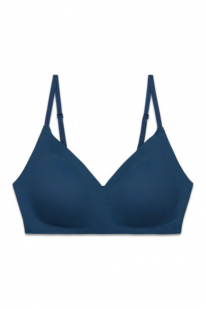 Women Secret Green Women Blue Plain Clean Cut Triangle Top SKU: 4023946_24 Image 05