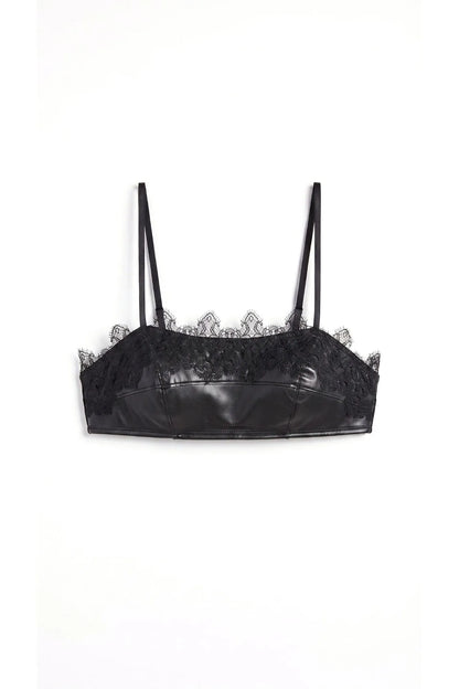 Women Secret Black Women Black Lace Horizontal Top Bra SKU: 4024350_01 Image 06