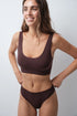 Women Secret Medium Brown Women Brown Microfibre Foam Top Bra SKU: 4024359_31 Image 01