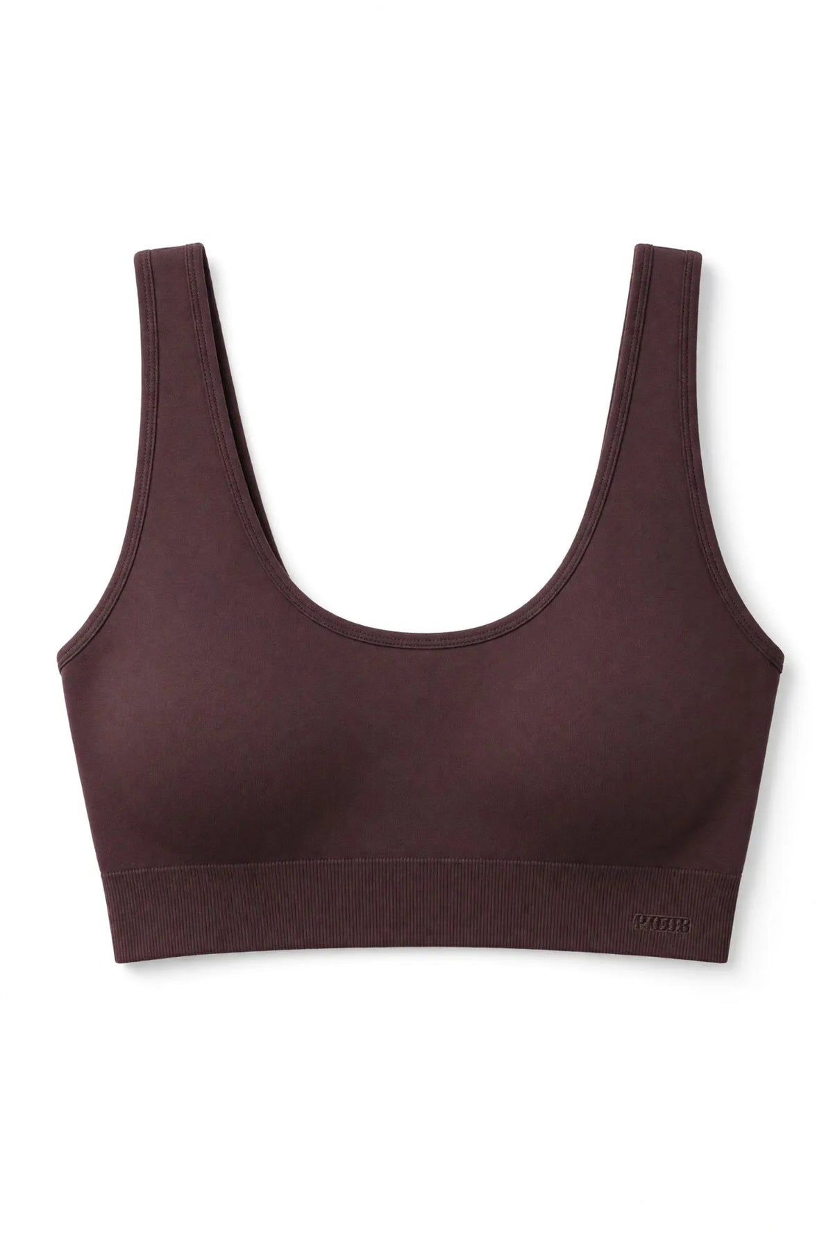 Women Secret Medium Brown Women Brown Microfibre Foam Top Bra SKU: 4024359_31 Image 05