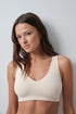Women Secret Orange Women Nude Microfibre Halterneck Top Bra SKU: 4024362_67 Image 01