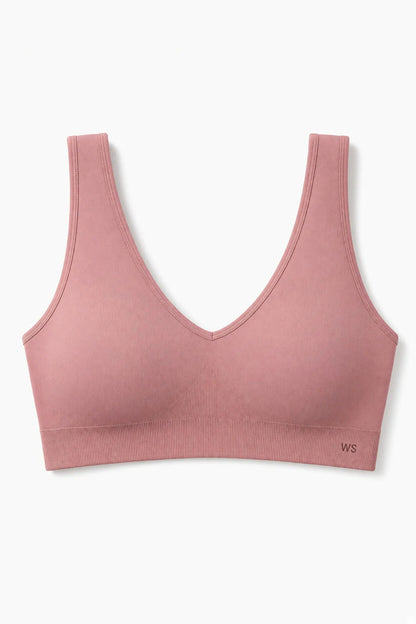 Women Secret Pink Women Pink Microfibre Halterneck Top Bra SKU: 4024363_72 Image 05