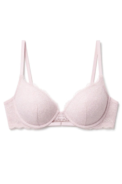 Women Secret Pink Women Pink Lace Push-Up Bra GORGEOUS in Different Cup Sizes SKU: 4024371_70 Image 05
