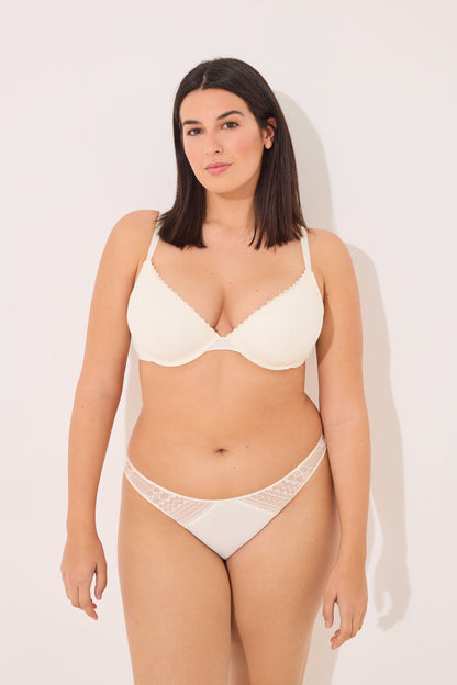 Women Secret_GORGEOUS Push Up Bra Lace and Ivory Micro in Defferent Cup Sizes_4029221_96_02