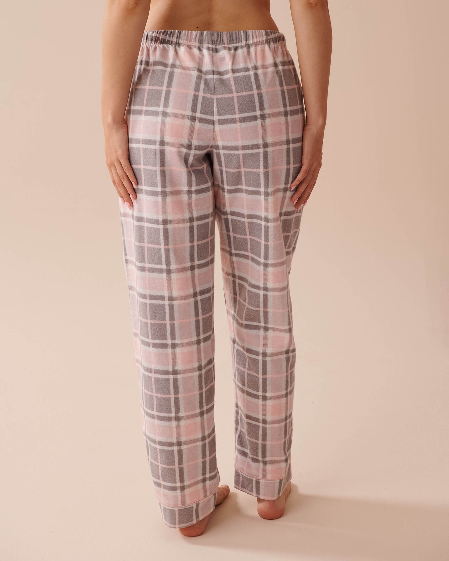Teddy Bear Print Flannel PJ Set_40400073_P00382_06