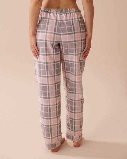 Teddy Bear Print Flannel PJ Set_40400073_P00382_06