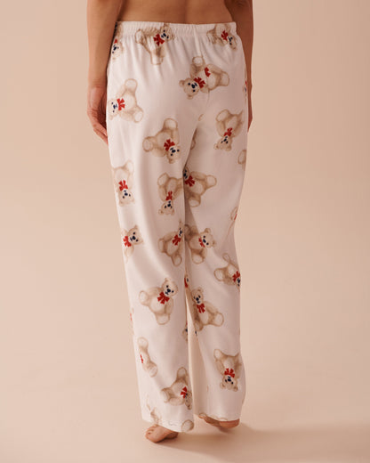 Deer Print Micropolar PJ Set_40400074_P10437_05