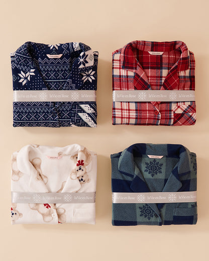 Deer Print Micropolar PJ Set_40400074_p60284_06