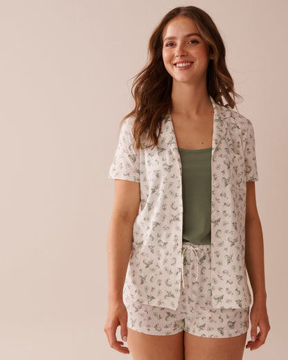 La Vie en Rose_Pear Print Shirt PJ Set_40400081_P10501_03