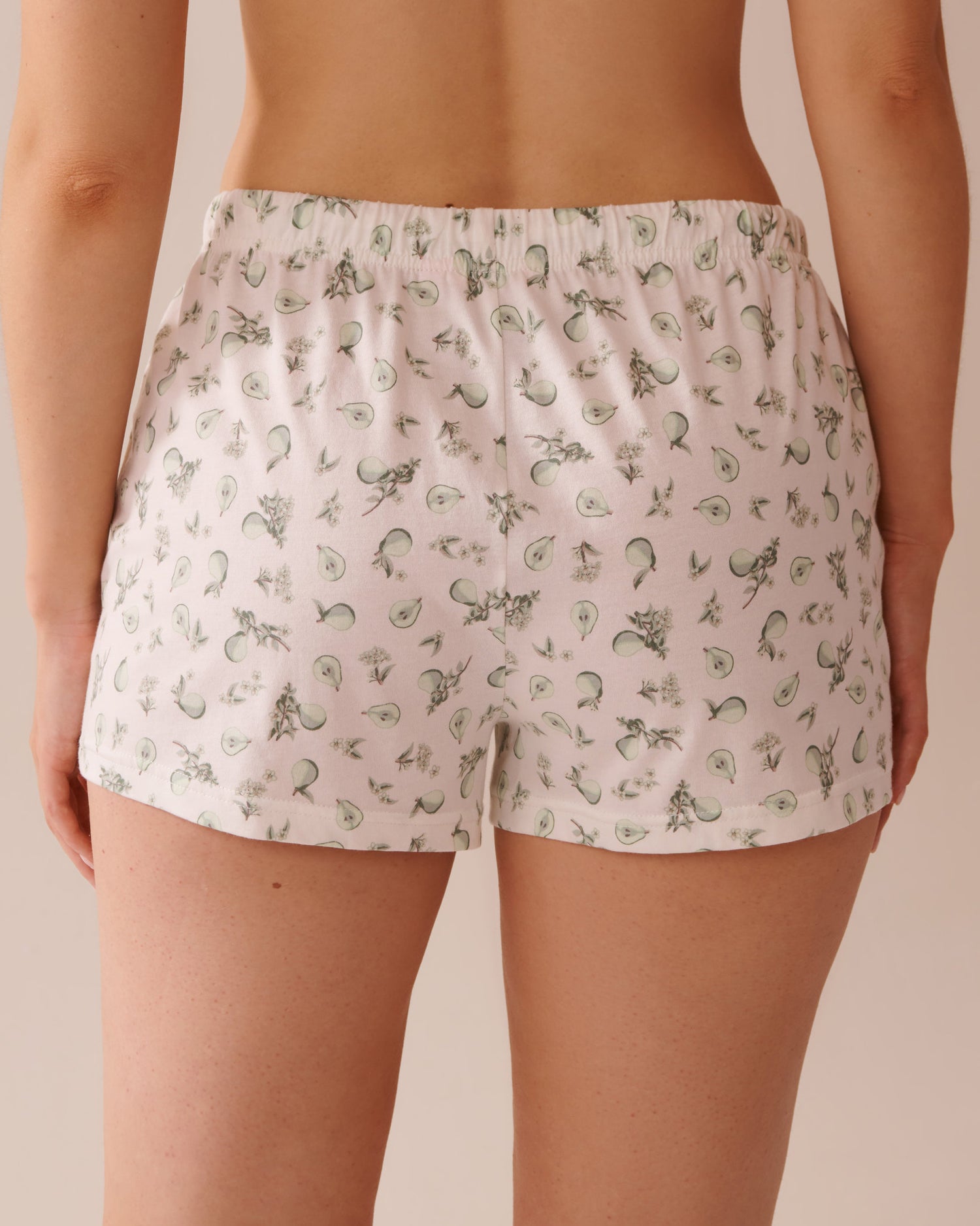 La Vie en Rose_Pear Print Shirt PJ Set_40400081_P10501_05