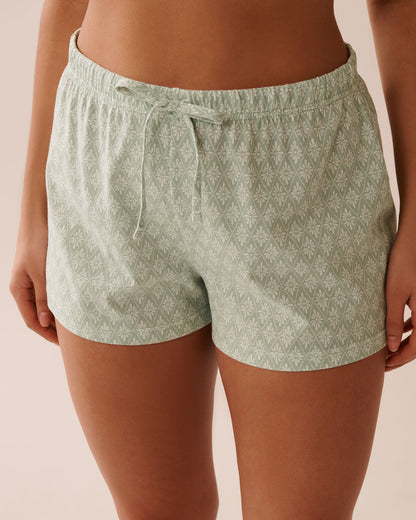 La Vie en Rose_Geometric Print Shirt PJ Set_40400081_P30120_05