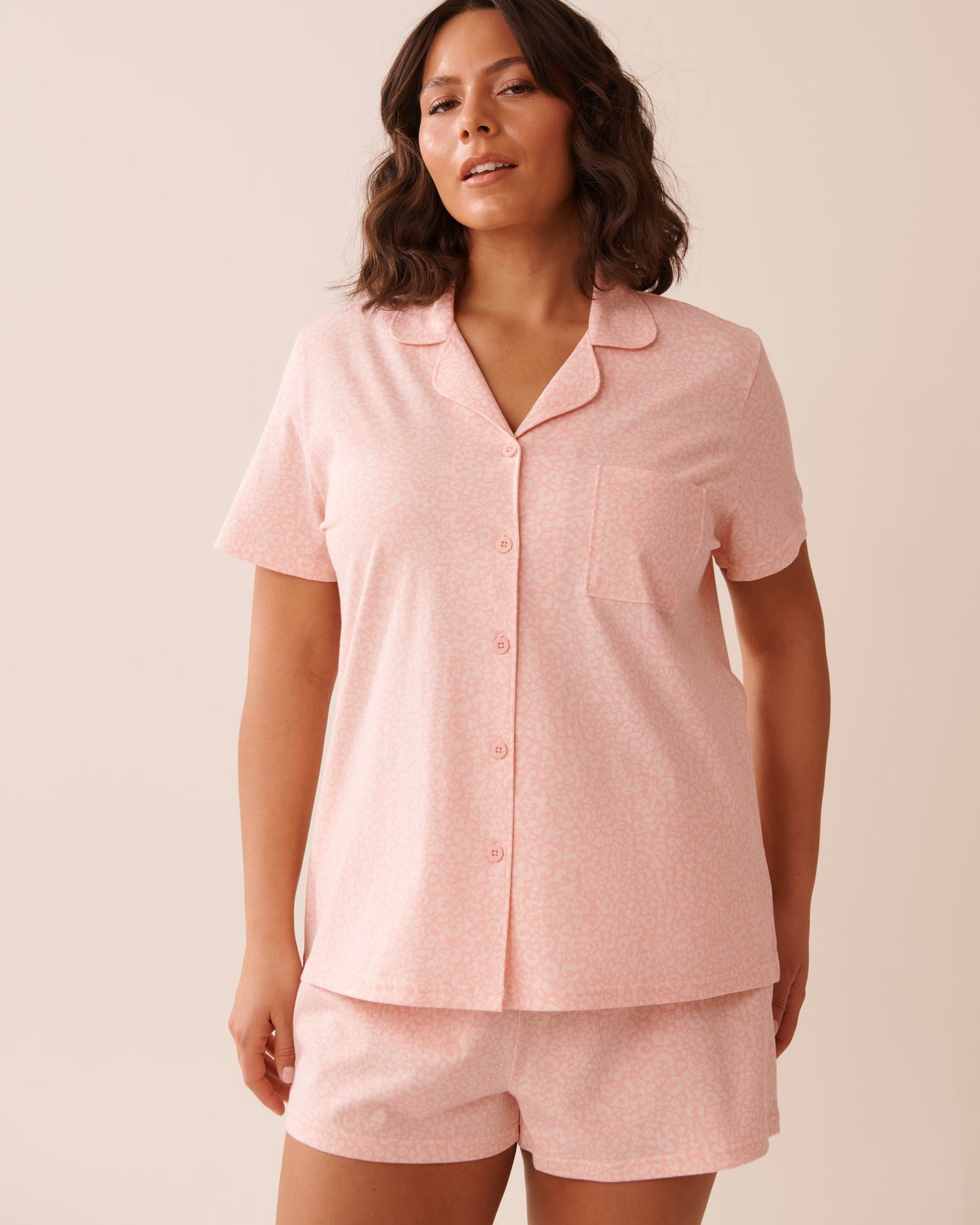 La Vie en Rose_Leopard Print Shirt PJ Set_40400081_P60364_07